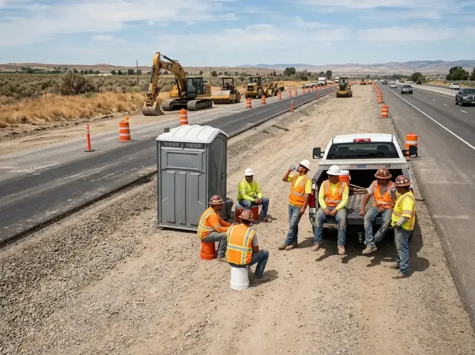 highway-road-construction-crew-007 — frequently asked questions, Porta Potty and Restroom Rentals in Collegedale, TN